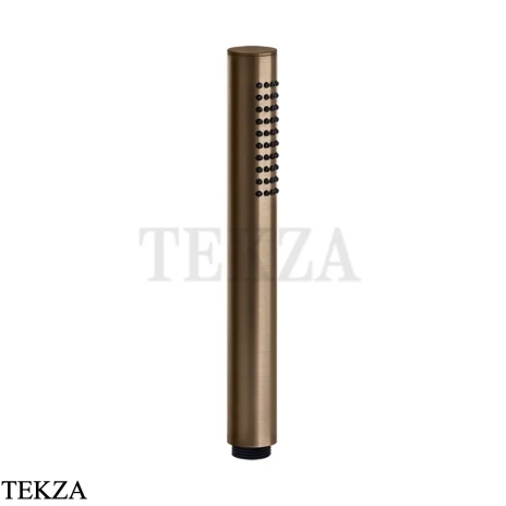 Gessi Shower Душевая лейка 1-х позиционная стержневая 14371-761, Coffee Bronze Br. PVD