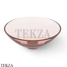 Dea Design Washbasins Раковина настольная круглая Glasstech DD9063 400 R5, Pomegranate R5