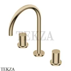 Ritmonio Diametro35 S Смеситель для раковины без донного клапана PR52AE202 F37, Frosted Champagne