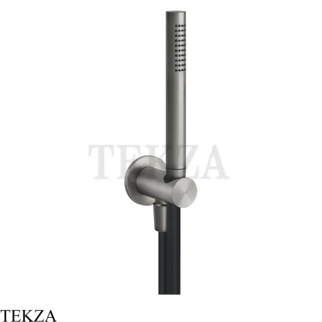 Gessi 316 SHOWER Душевой комплект, держатель, шланг 1,50 см 54023-239, Steel Brushed