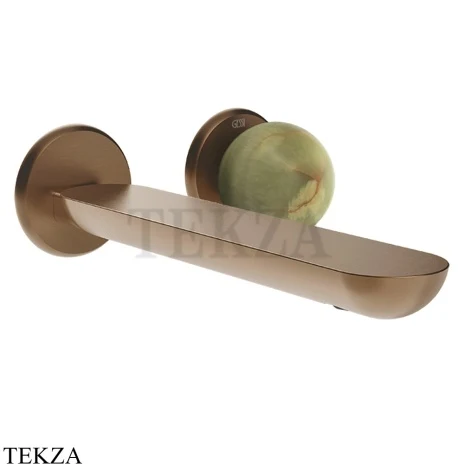 Gessi Perle Смеситель для раковины, внешняя часть 74588-708, медь Brushed