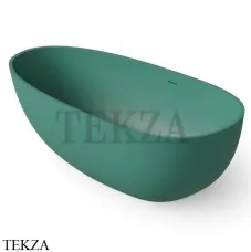Dea Design Modern Ванна отдельностоящая овоидная 150x76 Solid Surface DD8608 1500 10, Green №10