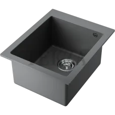 Omoikiri Bosen 41 Кухонная мойка Tetogranit прямоугольная 41-PL 4993218 платина