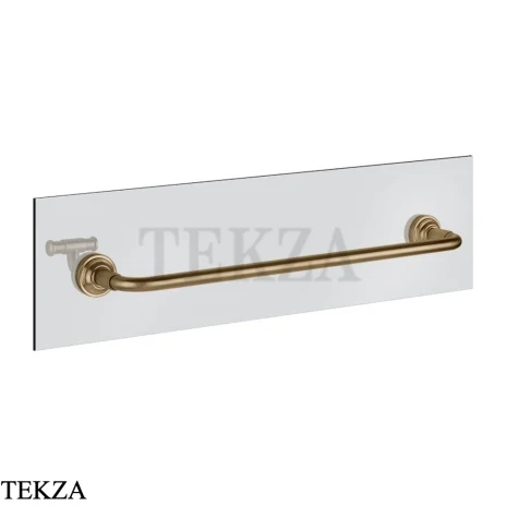Gessi VENTI20 Полотенцедержатель для крепления на стекло, 45 см 65513-726, Warm Steel Br. PVD