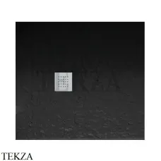 ARBI IBRA LINEAR Душевой поддон 70х90 Geacril® с текстурой D200 MM nero