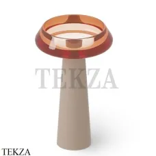 Dea Design Pedestal Basin Раковина напольная Glasstech DD2046 545 R9, Brown Copper R9
