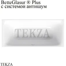 BETTE BetteLux Ванна прямоугольная из стали 3441-000 PLUS, антишум, BetteGlasur® Plus, белый глянец
