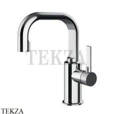 Gessi INCISO Смеситель для раковины ручка сбоку, без гарнитура 58009-031, хром глянец