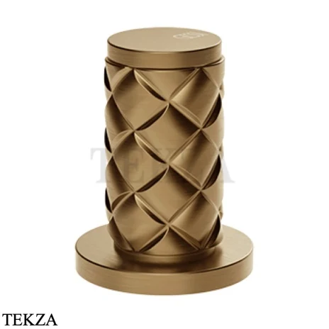 Gessi Pelle Tresse Смеситель-рычаг управления на столешницу 78100-791, Deep Bronze Brushed PVD