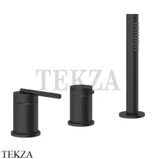 Gessi INGRANAGGIO Смеситель для ванны, без излива 63547-299, Black XL