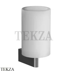 Gessi Origini Стакан настенный с держателем, белый 66407-706, Black Metal PVD Gessi Origini Стакан настенный с держателем, белый 66407-706, Black Metal PVD