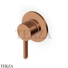 Zucchetti Isy22 Смеситель для душа, внешняя часть ZIS780.P91, brushed copper PVD
