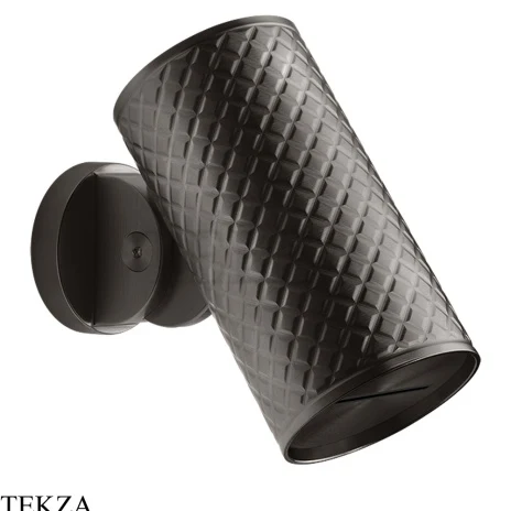Gessi 316 SPOTWATER INTRECCIO Душевая головка настенного крепления, водопад 57217-707, Black Metal Brushed PVD