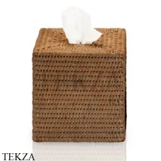 Decor Walther BASKET Диспенсер для салфеток 0930992, ротанг темный Decor Walther BASKET Диспенсер для салфеток 0930992, ротанг темный