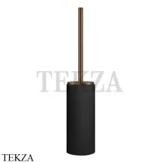 Gessi Ingranaggio-Anello Туалетный ершик напольный, композит черный 63744-708, Copper Brushed