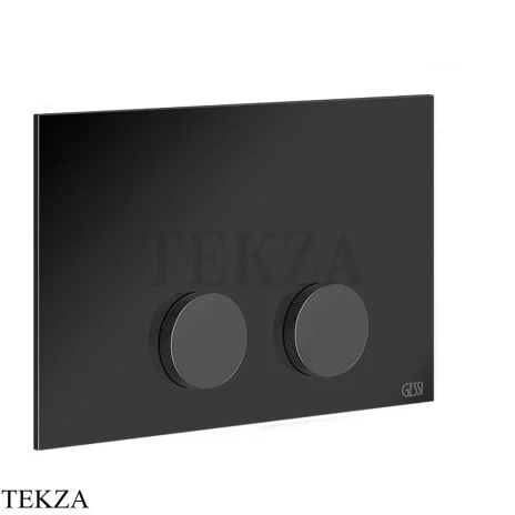 Gessi ANELLO Клавиша смыва для инсталляции Geberit omega 12 54627-706, Black Metal PVD