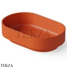 Dea Design Washbasins Раковина настольная овальная Solid Surface DD9097 560 7, Orange №7