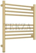 Сунержа Богема 3.1 Полотенцесушитель электрический, прямая 500х500 МЭМ левый 022-6004-5050, Матовая шампань Сунержа Богема 3.1 Полотенцесушитель электрический, прямая 500х500 МЭМ левый 022-6004-5050, Матовая шампань