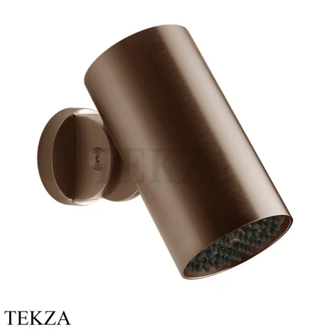 Gessi 316 SPOTWATER FLESSA Душевая головка настенного крепления, ливень 57203-708, Copper Brushed PVD