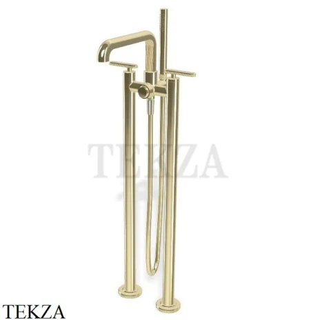 FIMA Carlo Frattini Park Line Смеситель для напольный, внешняя часть F1304/4HL, Champagne