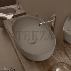 Kerasan Nolita Раковина овальная накладная 534381, Nocciola
