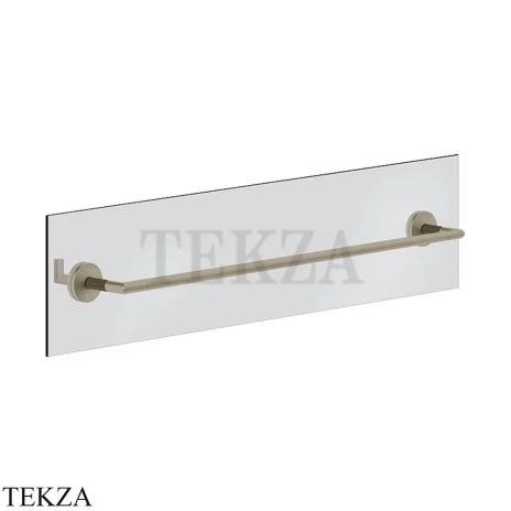 Gessi INGRANAGGIO Полотенцедержатель для крепления на стекло, 60 см 63928-149, Finox Brushed Nickel