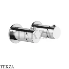 Gessi Ingranaggio-Anello Термостат для душа на 2 потока, внешняя часть 63333-031, хром глянец
