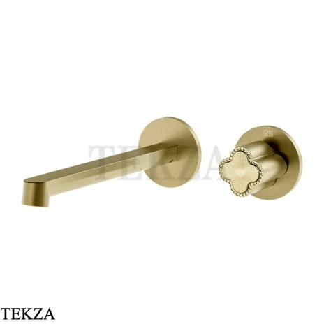 Gessi Ludovica Смеситель для раковины crystals, внешняя часть 76388-727, шампань Brushed