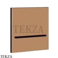 Gessi CASCATA Каскадный излив настенный плоский 20295-726, Warm Bronze Br.
