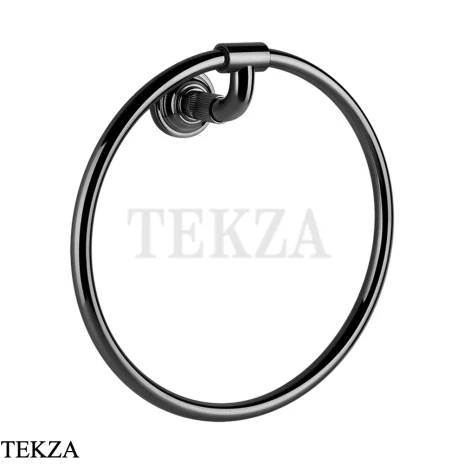 Gessi VENTI20 Держатель полотенца кольцевой 65509-706, Black Metal PVD