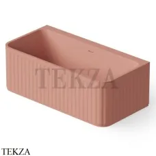 Dea Design Stripes Ванна отдельностоящая пристенная 160x80 Solid Surface DD8805 1600 13, Lotus №13