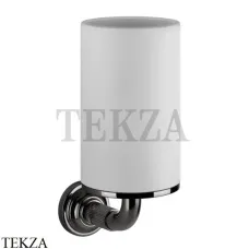 Gessi VENTI20 Стакан настенный белый 65407-706, Black Metal Gessi VENTI20 Стакан настенный белый 65407-706, Black Metal