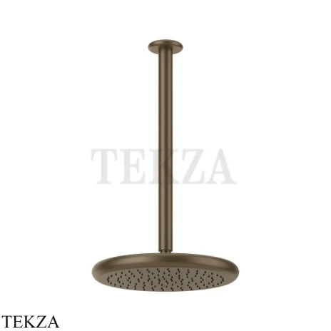 Gessi Goccia Верхний душ с потолочным кронштейном под размер 33768-761, Coffee Bronze Br. PVD