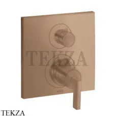 Axor Citterio Термостат для душа на 2 потока, рычаг, внешняя часть 39720310, Brushed Red Gold