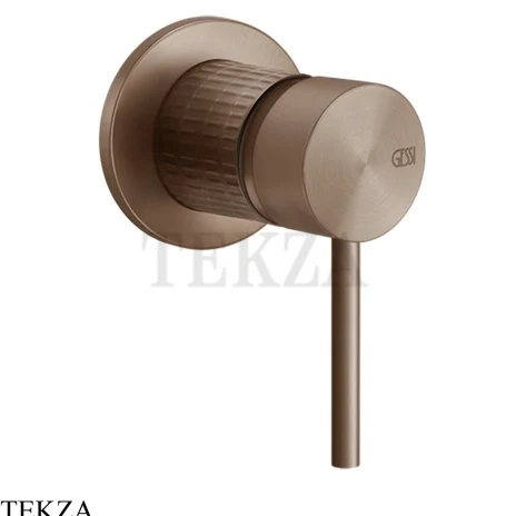 Gessi 316 MECCANICA Рычаг управления, внешняя часть 54219-708, Copper Brushed PVD