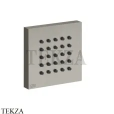 Gessi Rettangolo shower Боковая форсунка квадратная 32973-149, Finox Brushed Nickel