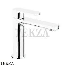 Newform HAKA Смеситель для раковины, без сливного гарнитура 72012.01.014, белый матовый