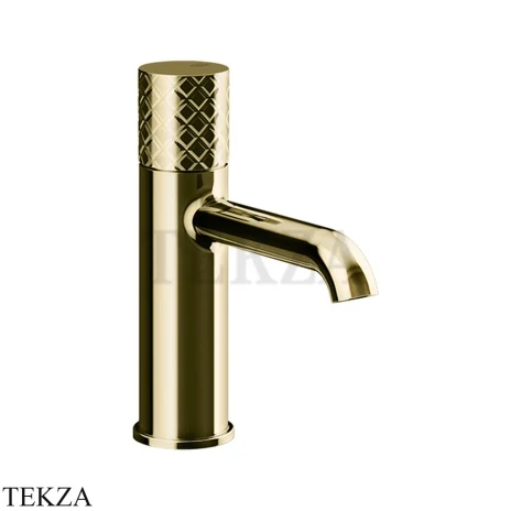 Gessi Habito INTRECCIO Смеситель для раковины, без донного клапана 70102-710, Brass PVD