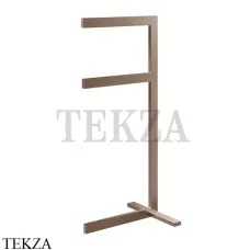 Gessi Rettangolo Стойка напольная для полотенец 20939-708, Copper Brushed