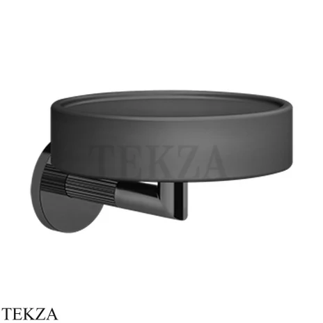 Gessi INGRANAGGIO Мыльница настенная композит черный 63802-706, Black Metal PVD