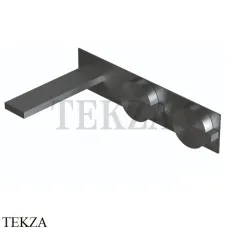 Ritmonio Dot316 Смеситель для раковины, внешняя часть PR50AK101 IBX, Black Stainless Steel