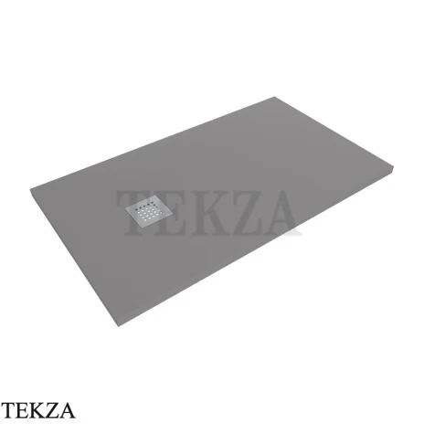 Flaminia CM3 поддон душевой керамический 70×120×3 см, серый Grigio матовый