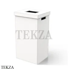 Decor Walther BROWNIE AWB Корзина для полотенец 0937550, белый матовый, эко-кожа