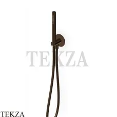 Zucchetti Helm Душевой гарнитур, ручной душ стержневой Z93929.XP21, brushed chocolate PVD