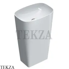 Catalano Green LUX 55 Раковина напольная, слив в стену 1FRPGRLX00, белый глянцевый