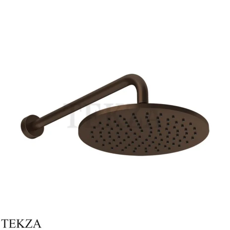 Gessi Origini WARM Верхний душ настенный, поворотный 66148-845, Dark Bronze