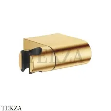 Dornbracht Держатель для ручного душа поворотный 28060970-28, латунь сатин Brushed (23kt Gold)