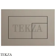 TECEvelvet Панель смыва унитаза с покрытием от отпечатков Castoro Ottawa 9240730, Бежево-коричневый TECEvelvet Панель смыва унитаза с покрытием от отпечатков Castoro Ottawa 9240730, Бежево-коричневый