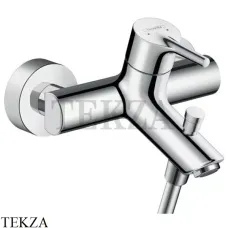 Hansgrohe Talis S Смеситель для ванны однорычажный наружный 72400000, хром глянец