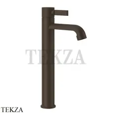 Gessi INCISO Смеситель для раковины высокий, без донного клапана 58004-845, Dark Bronze